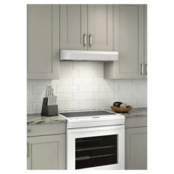 Venmar Bistro 30-inch Under-Mount Range Hood, 375 Max Blower CFM, White
