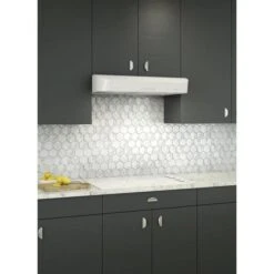 Venmar Bistro 30-inch Under-Cabinet Range Hood, 300 Max Blower CFM, White -Whirlpool Sales Store 09095090e L