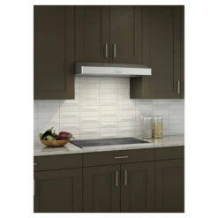Venmar Bistro 30-inch Under-Cabinet Range Hood, 450 Max Blower CFM, Stainless Steel -Whirlpool Sales Store 09095093e L