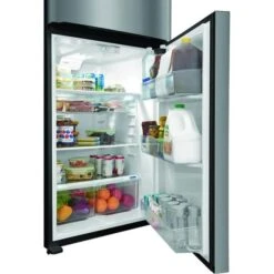Frigidaire 30-in Top-Freezer Refrigerator - 20.0 Cu. Ft. - Stainless Steel -Whirlpool Sales Store 10355508e L