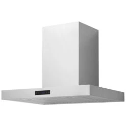 Mistral Wall Mount Chimney Style Range Hood - 600 CFM - 30-in - Stainless Steel -Whirlpool Sales Store 16505007b L