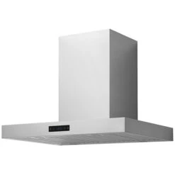 Mistral Wall Mount Chimney Style Range Hood - 600 CFM - 30-in - Stainless Steel -Whirlpool Sales Store 16505007c L