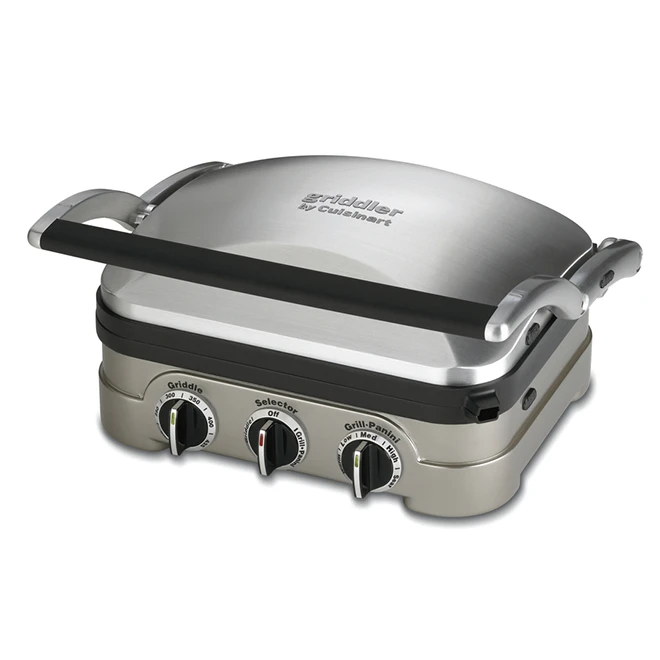 Cuisinart Stainless Steel Multi-Function Panini Grill 1 Cuisinart Stainless Steel Multi-Function Panini Grill