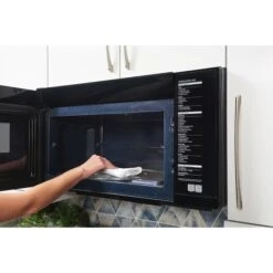 Samsung Over-the-Range Microwave - 2.1-cu Ft - 950 W - Black Stainless Steel -Whirlpool Sales Store 22945173e L
