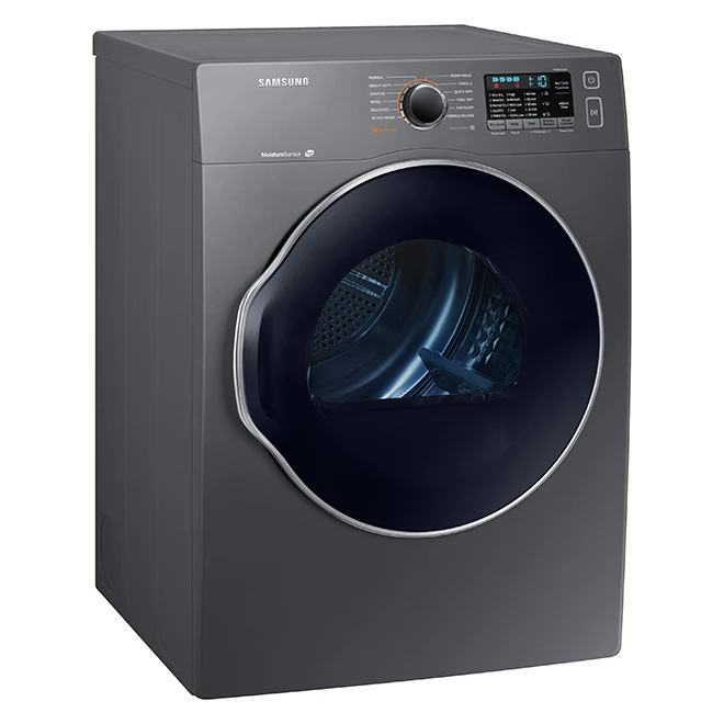 Samsung Electric Dryer With Smart Care - 4-cu Ft - Grey 2 Samsung Electric Dryer With Smart Care - 4-cu Ft - Grey - Image 2