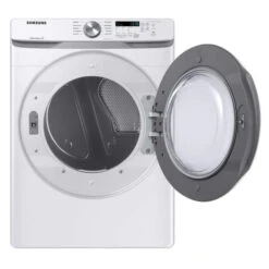 Samsung Electric Dryer With Sensor Dry - 27-in - 7.5-cu Ft - White -Whirlpool Sales Store 22945250c L