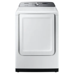 Samsung 7.4 Cu Ft Electric Dryer With Sensor Dry And Smart Care - White -Whirlpool Sales Store 22945313 L