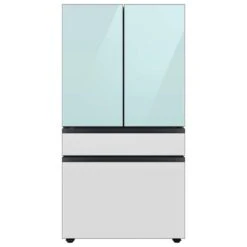 Samsung Bespoke 4-Door Refrigerator Glass Upper Panel - Morning Blue