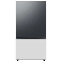Samsung Bespoke Upper Panel For 3-Door Refrigerator - Stainless Steel - Matte Black -Whirlpool Sales Store 22945436b L