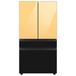 Samsung Bespoke Freezer Drawer Panel For 4-Door Refrigerator - Glass - Charcoal - 35.63 X 22.25 X 1.13-in -Whirlpool Sales Store 22945450c L