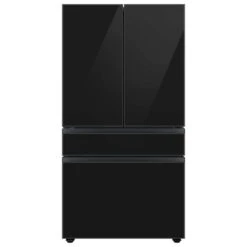 Samsung Bespoke Freezer Drawer Panel For 4-Door Refrigerator - Glass - Charcoal - 35.63 X 22.25 X 1.13-in