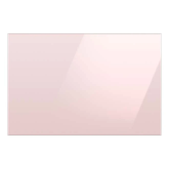 Samsung Bespoke Bottom Drawer Panel For 3-Door Refrigerator - Glass - Pink - 35.63 X 23.5 X 1.13-in 2 Samsung Bespoke Bottom Drawer Panel For 3-Door Refrigerator - Glass - Pink - 35.63 X 23.5 X 1.13-in - Image 2