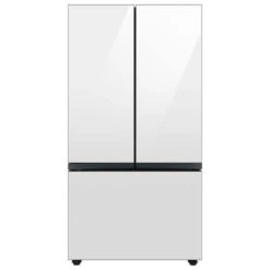 Samsung Bespoke Freezer Drawer Panel For 3-Door Refrigerator - Glass - White - 35.63 X 23.5 X 1.13-in -Whirlpool Sales Store 22945455b L