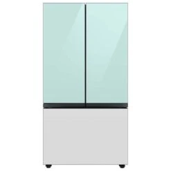 Samsung Bespoke Freezer Drawer Panel For 3-Door Refrigerator - Glass - White - 35.63 X 23.5 X 1.13-in