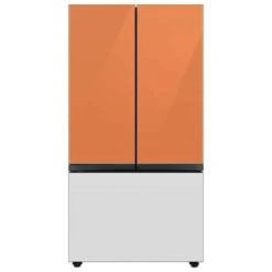 Samsung Bespoke Freezer Drawer Panel For 3-Door Refrigerator - Glass - White - 35.63 X 23.5 X 1.13-in -Whirlpool Sales Store 22945455d L