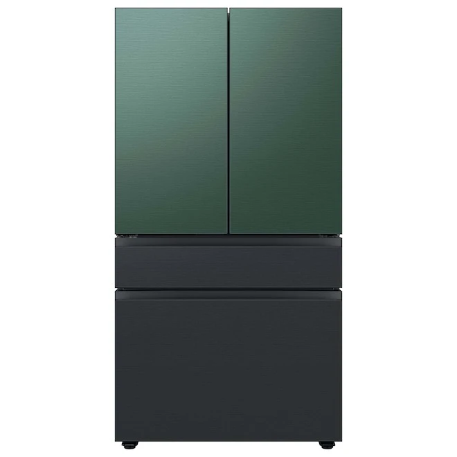 Samsung Bespoke Upper Panel For 4-Door Refrigerator - Stainless Steel - Emerald - 17.63 X 35.5 X 0.75-in 5 Samsung Bespoke Upper Panel For 4-Door Refrigerator - Stainless Steel - Emerald - 17.63 X 35.5 X 0.75-in - Image 5