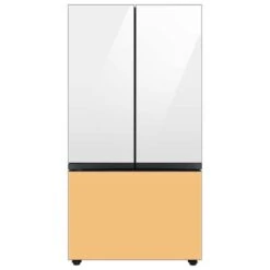 Samsung Bespoke Freezer Drawer Panel For 3-Door Refrigerator - Glass - Sunrise Yellow - 35.63 X 23.5-in