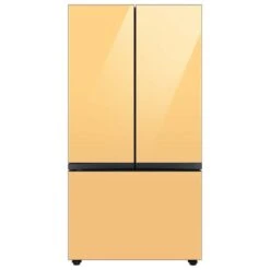 Samsung Bespoke Freezer Drawer Panel For 3-Door Refrigerator - Glass - Sunrise Yellow - 35.63 X 23.5-in -Whirlpool Sales Store 22945458c L