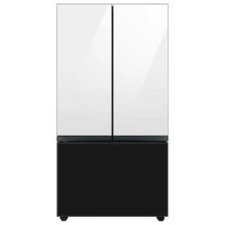Samsung Bespoke Upper Panel For 3-Door Refrigerator - Glass - White -Whirlpool Sales Store 22945463e L