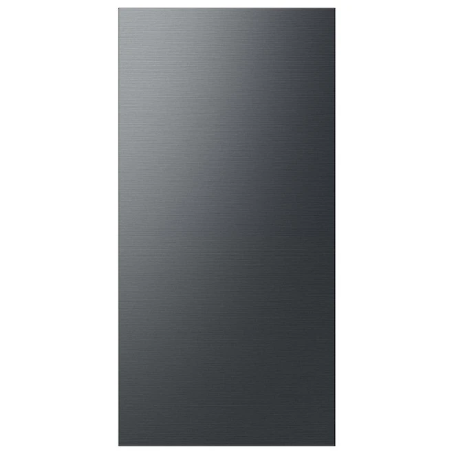 Samsung Bespoke Upper Panel For 4-Door Refrigerator - Stainless Steel - Matte Black - 17.63 X 35.5 X 0.75-in 4 Samsung Bespoke Upper Panel For 4-Door Refrigerator - Stainless Steel - Matte Black - 17.63 X 35.5 X 0.75-in - Image 4