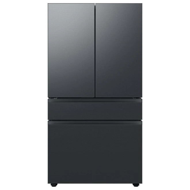 Samsung Bespoke Upper Panel For 4-Door Refrigerator - Stainless Steel - Matte Black - 17.63 X 35.5 X 0.75-in 3 Samsung Bespoke Upper Panel For 4-Door Refrigerator - Stainless Steel - Matte Black - 17.63 X 35.5 X 0.75-in - Image 3