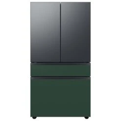 Samsung Bespoke Upper Panel For 4-Door Refrigerator - Stainless Steel - Matte Black - 17.63 X 35.5 X 0.75-in