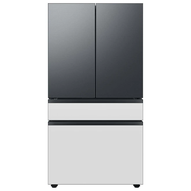 Samsung Bespoke Upper Panel For 4-Door Refrigerator - Stainless Steel - Matte Black - 17.63 X 35.5 X 0.75-in 2 Samsung Bespoke Upper Panel For 4-Door Refrigerator - Stainless Steel - Matte Black - 17.63 X 35.5 X 0.75-in - Image 2