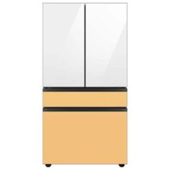 Samsung Bespoke Freezer Drawer Panel For 4-Door Refrigerator - Glass - Sunrise Yellow - 35.63 X 22.25 -Whirlpool Sales Store 22945469b L