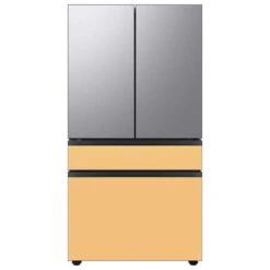 Samsung Bespoke Freezer Drawer Panel For 4-Door Refrigerator - Glass - Sunrise Yellow - 35.63 X 22.25 -Whirlpool Sales Store 22945469e L