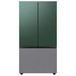 Samsung Bespoke Upper Panel For 3-Door Refrigerator - Stainless Steel - Emerald -Whirlpool Sales Store 22945476d L