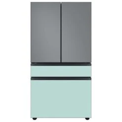 Samsung Bespoke Upper Panel For 4-Door Refrigerator - Glass - Matte Grey -Whirlpool Sales Store 22945493d L