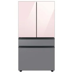 Samsung Bespoke Upper Panel For 4-Door Refrigerator - Glass - Pink -Whirlpool Sales Store 22945494d L
