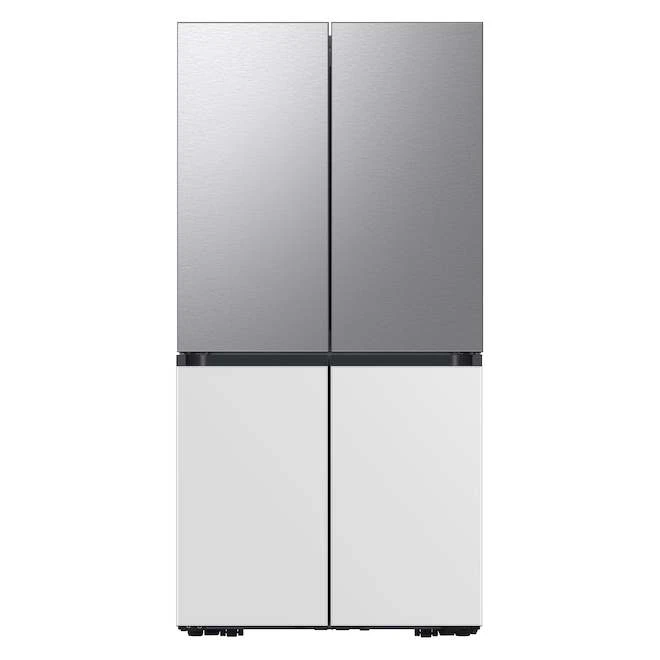 Samsung Bespoke Bottom Door Panel For 4-Door Flex Refrigerator - Glass - White 3 Samsung Bespoke Bottom Door Panel For 4-Door Flex Refrigerator - Glass - White - Image 3