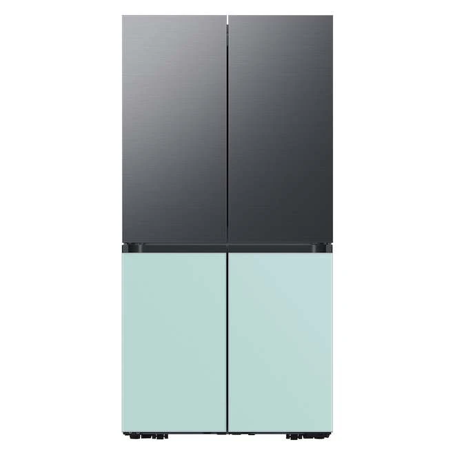 Samsung Bespoke Bottom Door Panel For 4-Door Flex Refrigerator - Glass - Morning Blue 5 Samsung Bespoke Bottom Door Panel For 4-Door Flex Refrigerator - Glass - Morning Blue - Image 5
