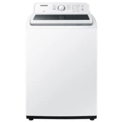 Samsung Top Load Washer 4.6-cu.ft. With Agitator White -Whirlpool Sales Store 22945546 L