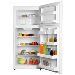 GE Top Freezer Refrigerator - 30-in - 18-cu Ft - White -Whirlpool Sales Store 23085682c L