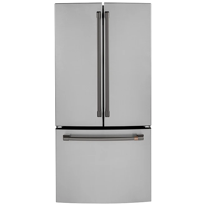 GE Café CWE19 Refrigerator Handles - Brushed Black 1 GE Café CWE19 Refrigerator Handles - Brushed Black