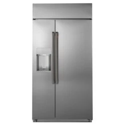 GE Cafe Customizable Side-by-Side Refrigerator Handle Kit - Brushed Black -Whirlpool Sales Store 23085836c L