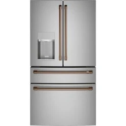 GE Café French Door Refrigerator Brushed Copper Door Handle Kit -Whirlpool Sales Store 23086029d L