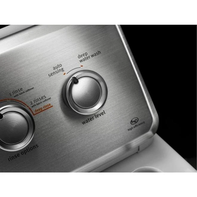 Maytag Top-Load Washer - PowerWash - High Efficiency - White - 4.9-cu Ft 4 Maytag Top-Load Washer - PowerWash - High Efficiency - White - 4.9-cu Ft - Image 4