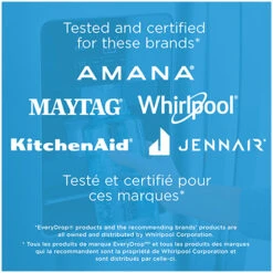 Everydrop Refrigerator Water Filter - #2 Size 7 Everydrop Refrigerator Water Filter - #2 Size -Whirlpool Sales Store 30005200d L