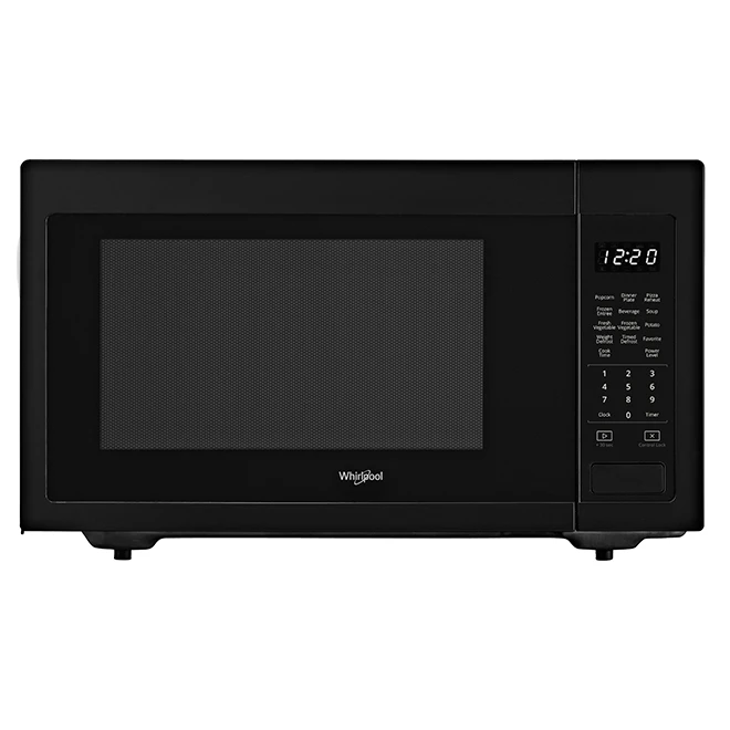 Whirlpool Countertop Microwave Oven - 1.6 Cu. Ft. - 1200 W - Black 1 Whirlpool Countertop Microwave Oven - 1.6 Cu. Ft. - 1200 W - Black