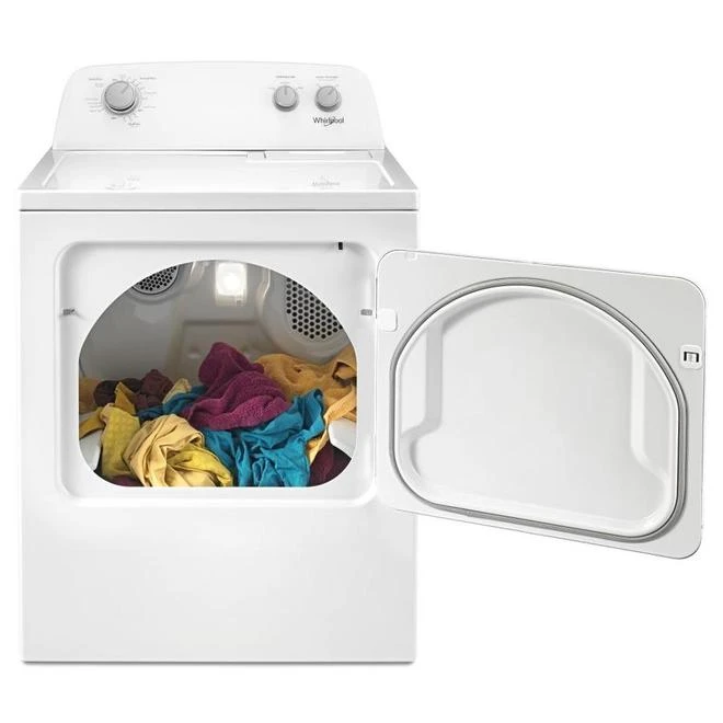 Whirlpool Electric Dryer - 7.0-cu Ft - White 3 Whirlpool Electric Dryer - 7.0-cu Ft - White - Image 3