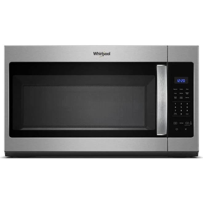 Whirlpool Over-the-Range Microwave - 900 W - 1.7-cu Ft - Stainless Steel 2 Whirlpool Over-the-Range Microwave - 900 W - 1.7-cu Ft - Stainless Steel - Image 2