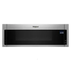 Whirlpool Low-Profile Over-the-Range Microwave - 900 W - 1.1-cu Ft - Fingerprint-Resistant Stainless Steel -Whirlpool Sales Store 30005767 L