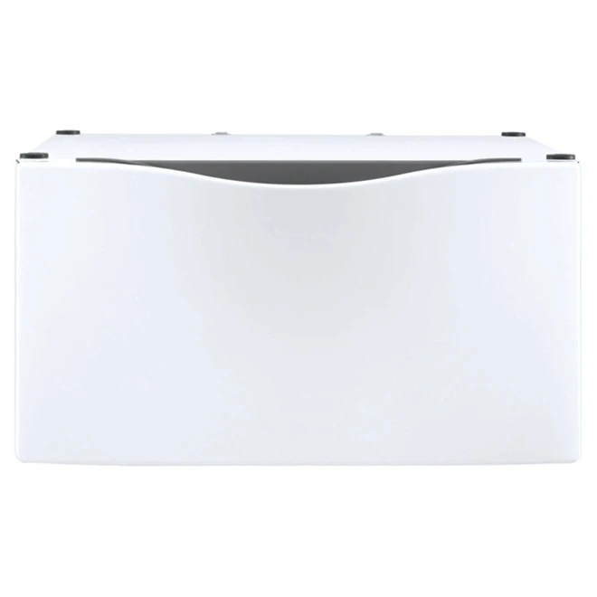 Whirlpool Pedestal With Drawer - Front Load Washer Or Dryer - 27" - White 1 Whirlpool Pedestal With Drawer - Front Load Washer Or Dryer - 27" - White