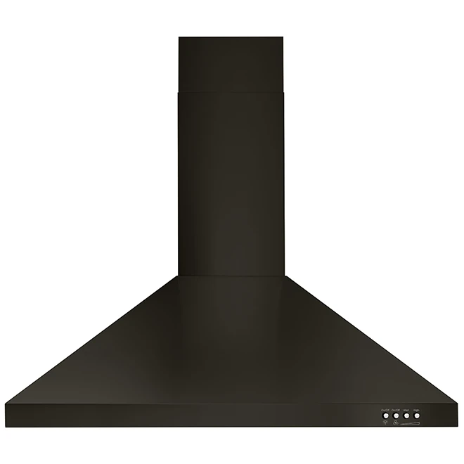 Whirlpool Wall Chimney Hood - 30" - 400 CFM - 69 DBA - Black SS 2 Whirlpool Wall Chimney Hood - 30" - 400 CFM - 69 DBA - Black SS - Image 2