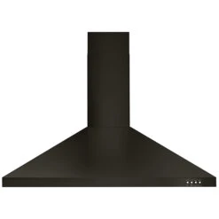 Whirlpool(TM) Wall Chimney Hood - 36" - 400 CFM - Black SS