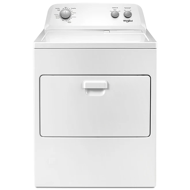 Whirlpool(TM) Gas Dryer With AutoDry(TM) - 7.0 Cu. Ft. - White 3 Whirlpool(TM) Gas Dryer With AutoDry(TM) - 7.0 Cu. Ft. - White - Image 3
