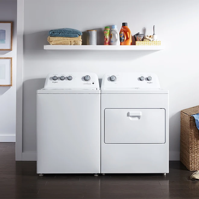 Whirlpool(TM) Gas Dryer With AutoDry(TM) - 7.0 Cu. Ft. - White 2 Whirlpool(TM) Gas Dryer With AutoDry(TM) - 7.0 Cu. Ft. - White - Image 2